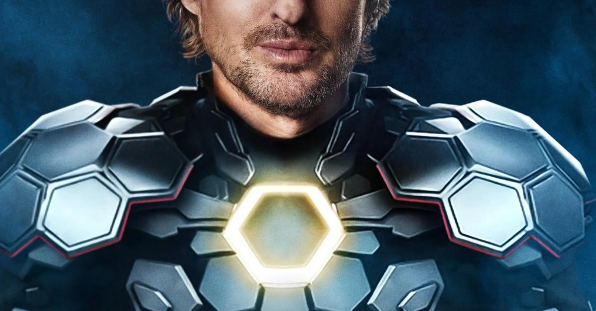 Primer vistazo a la sede secreta de la película de superhéroes de Owen Wilson