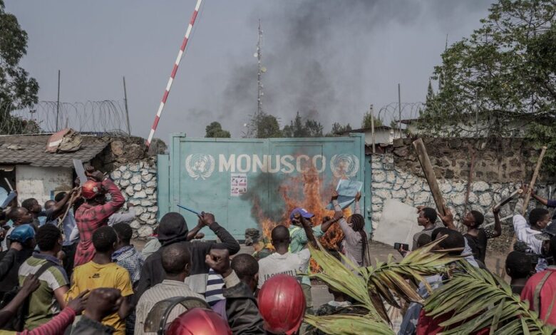 Protestas contra la ONU en el Congo dejan 15 muertos, incluidos 3 cascos azules