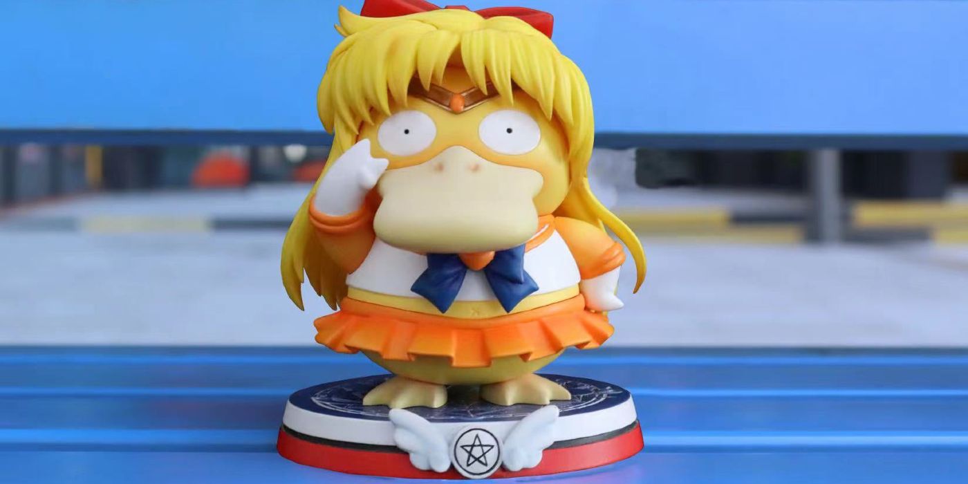 Psyduck obtiene evoluciones mágicas en figuras de Pokémon x Sailor Moon
