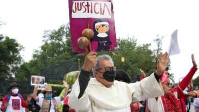 Religiosos y creyentes se movilizan para exigir paz y seguridad; piden justicia por jesuitas asesinados | Fotos