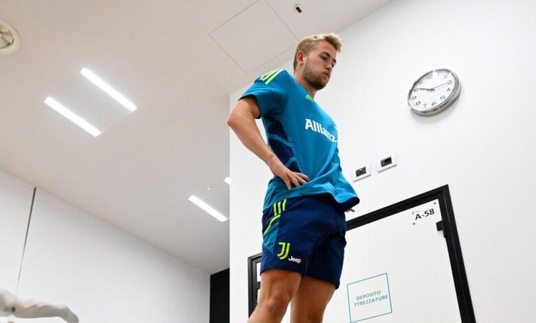 Reunión Bayern-Juventus por De Ligt