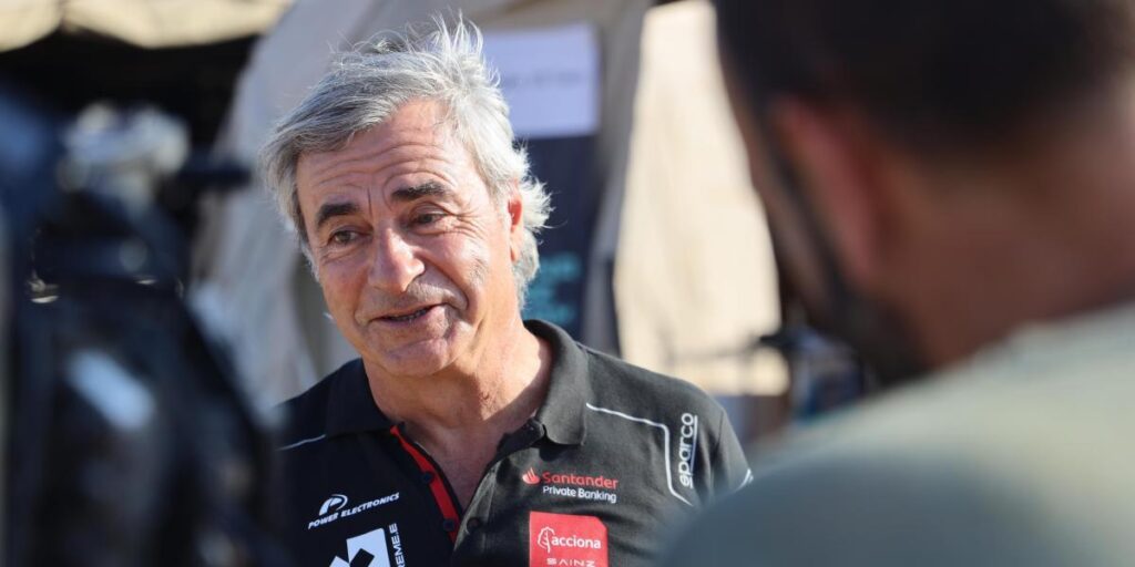 Sainz recibe el OK médico para disputar el Island X Prix II