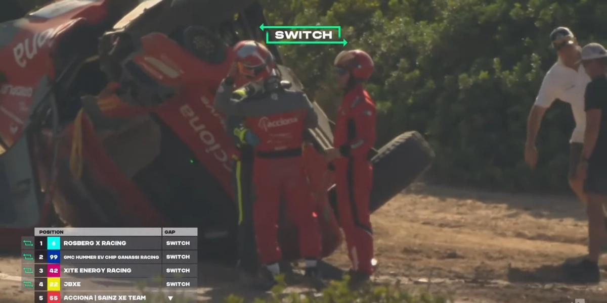 Sainz sale del hospital "dolorido" y estalla contra la leve sanción