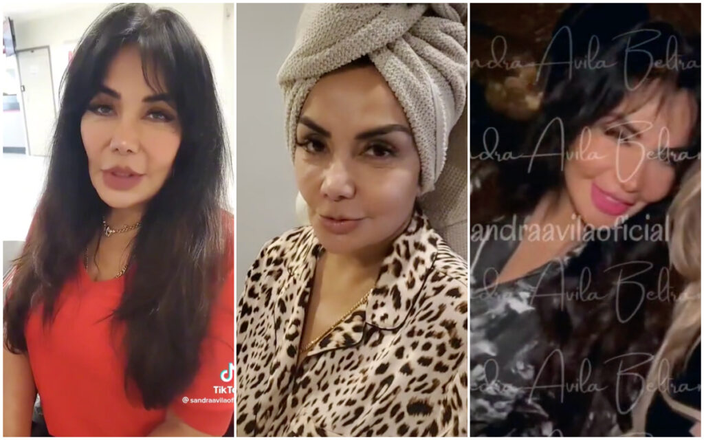 Sandra Ávila, 'La Reina del Pacífico', reaparece y presume su vida en TikTok | Video