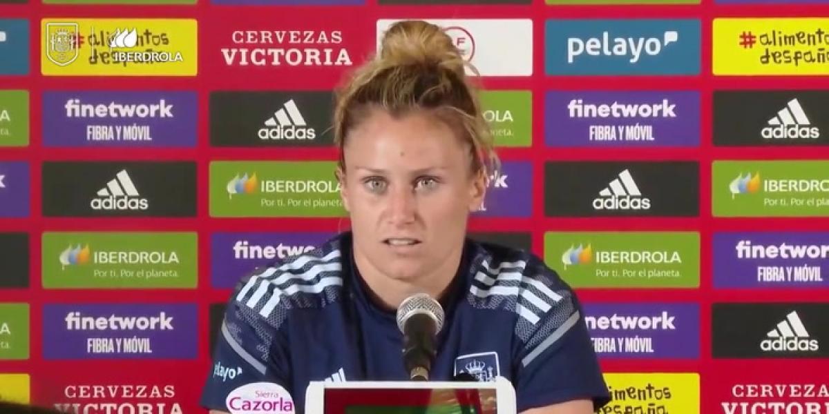 Sandra Paños: "Tenemos muchas ganas de ganar a Alemania"