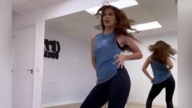 Sara Sálamo lo da todo al ritmo de 'Saoko' de Rosalía: así de bien baila la actriz