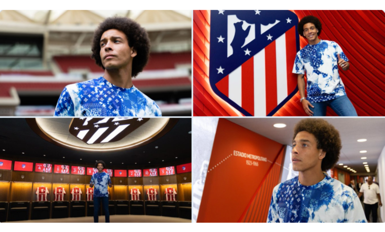 Se refuerzan Colchoneros con el arribo de Axel Witsel | Tuit