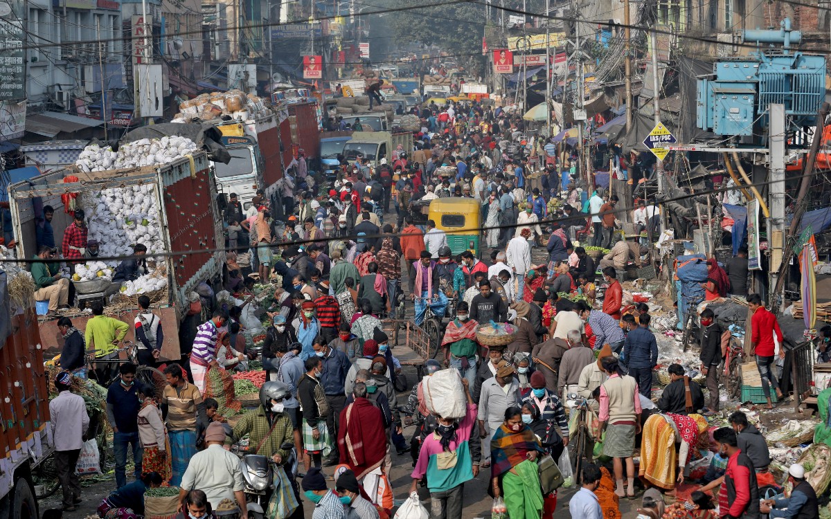 Seremos más de 8,000 millones de personas en el mundo para noviembre de 2022