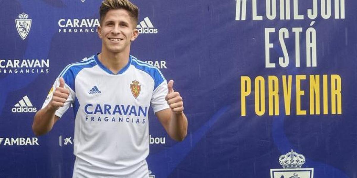 Simeone, presentado con el Real Zaragoza