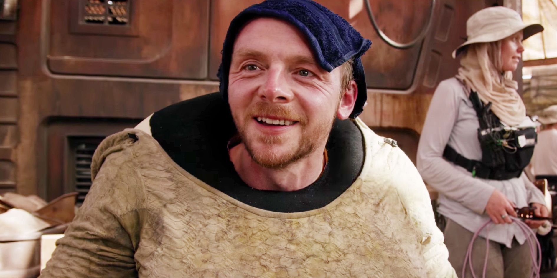 Simon Pegg en Star Wars: El despertar de la fuerza