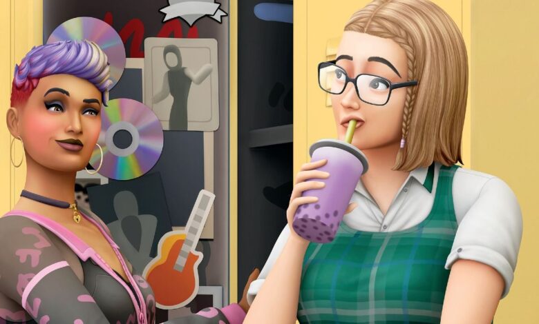 Sims 4 muestra la expansión de la escuela secundaria con un divertido video de orientación