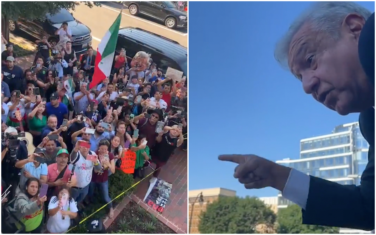 “Sin ustedes no hubiésemos podido salir adelante, son heroínas y héroes”: AMLO a migrantes mexicanos en EU | Video