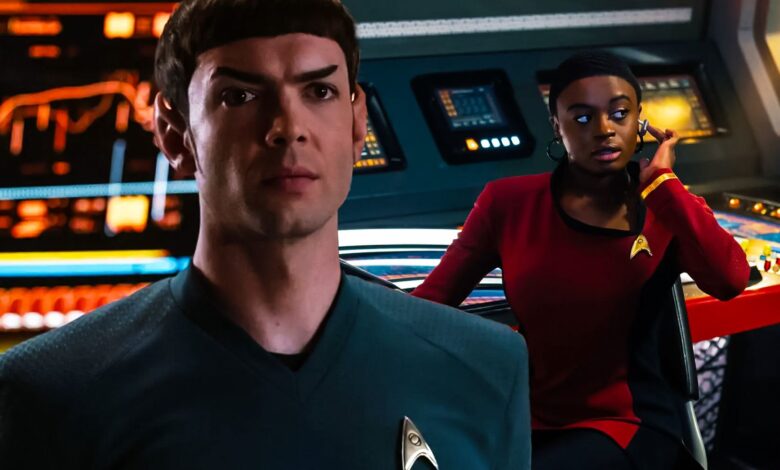 Spock y Uhura de Strange New Worlds acaban de pasar su prueba más dura