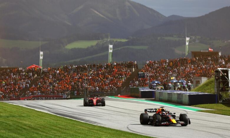 Sprint Austria: Los Ferrari se pelean, Verstappen celebra y Alonso no sale