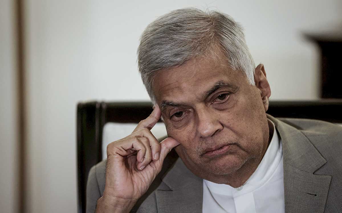 Sri Lanka: Parlamento ratifica a Ranil Wickremesinghe como nuevo presidente, pese a protestas