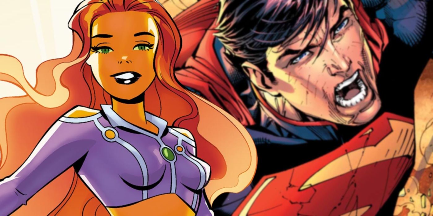 Starfire tiene un ataque que aplastaría absolutamente a Superman
