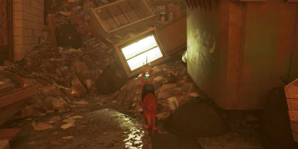 Stray: Cómo abrir la caja fuerte cerrada en los barrios marginales