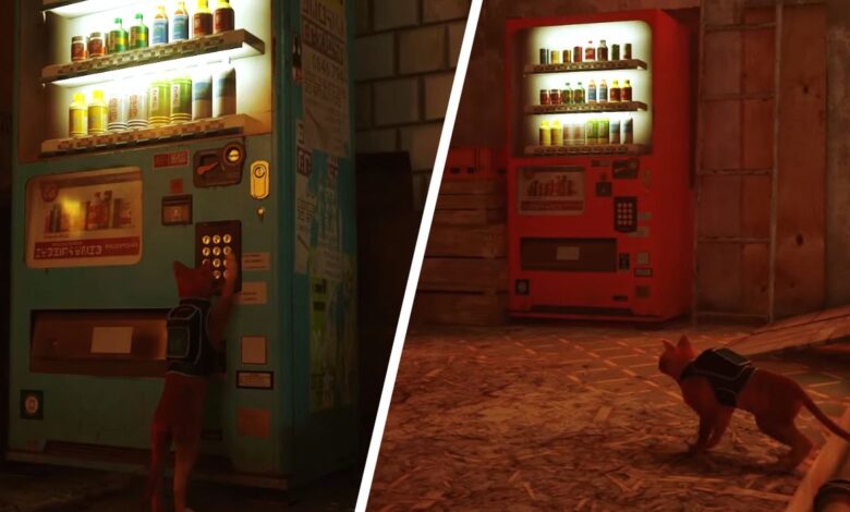 Stray: dónde encontrar todas las máquinas expendedoras y bebidas energéticas