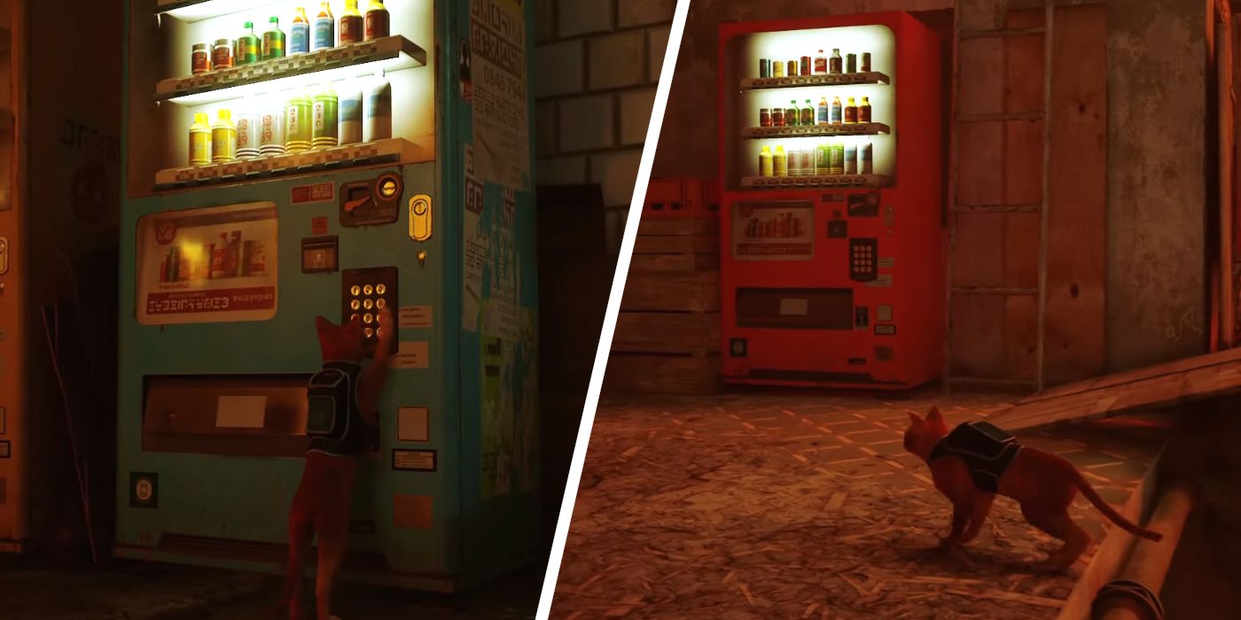 Stray: dónde encontrar todas las máquinas expendedoras y bebidas energéticas