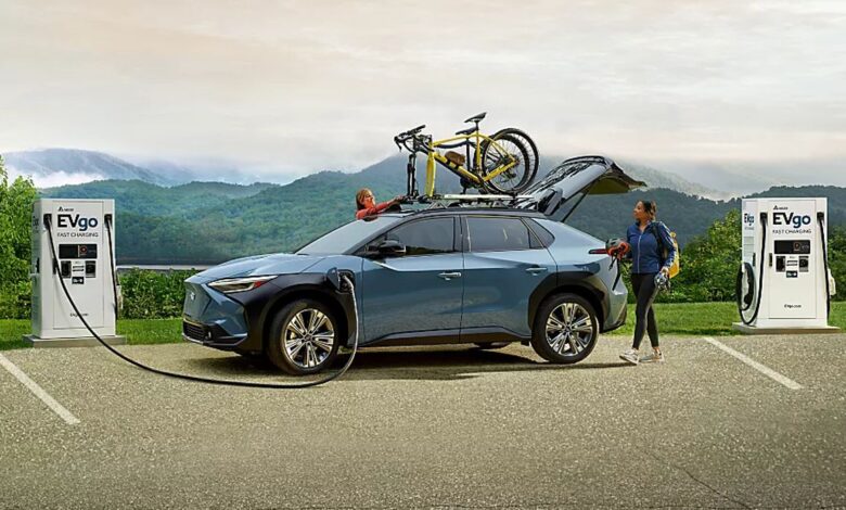 Subaru Solterra: ¿Cuáles son sus opciones de carga?