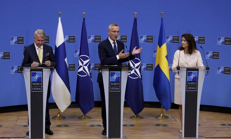 Suecia y Finlandia se convierten en miembros 'de facto' de la OTAN tras firma del protocolo de adhesión