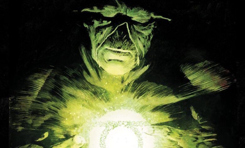 Swamp Thing acaba de redefinir por completo lo que significa ser un Green Lantern