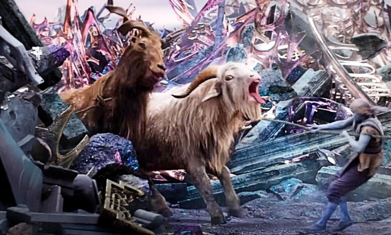 Taika Waititi revela una inspiración sorprendente para las cabras chillonas de Thor 4