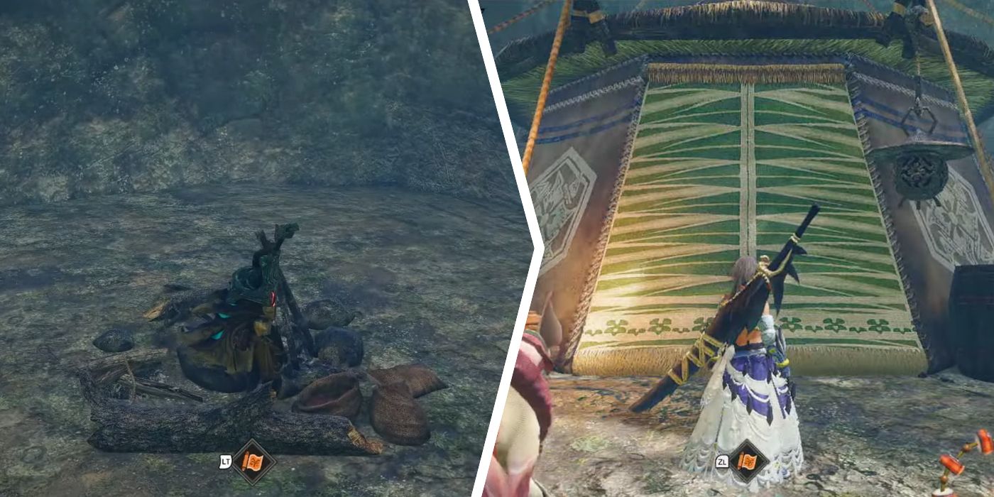 Todas las ubicaciones de los campamentos secundarios en Monster Hunter Rise: Sunbreak