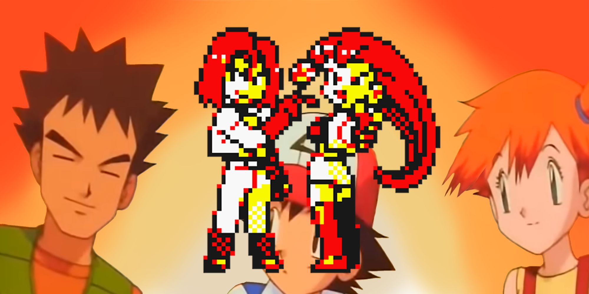 Todos los personajes de Pokémon Anime en Pokémon Amarillo