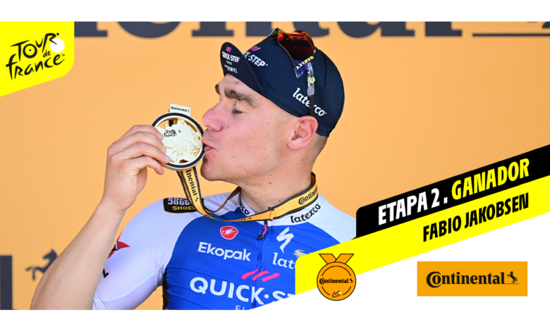 Tour de Francia 2022: Fabio Jakobsen se impone en la accidentada Etapa 2 | Video