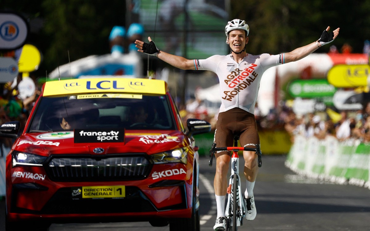 Tour de Francia 2022: Firma Bob Jungel la Etapa 9 | Video