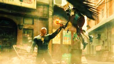 Tráiler de Black Adam: Dwayne Johnson destruye a Hawkman de JSA