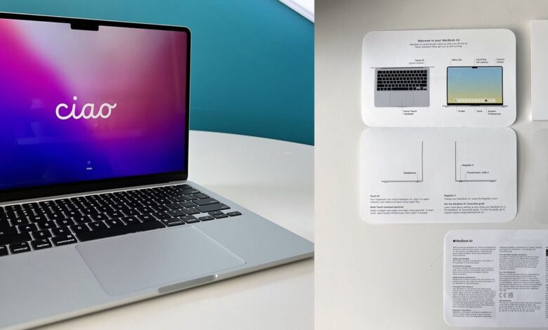 Un afortunado usuario de Apple obtiene un MacBook Air M2 un día antes