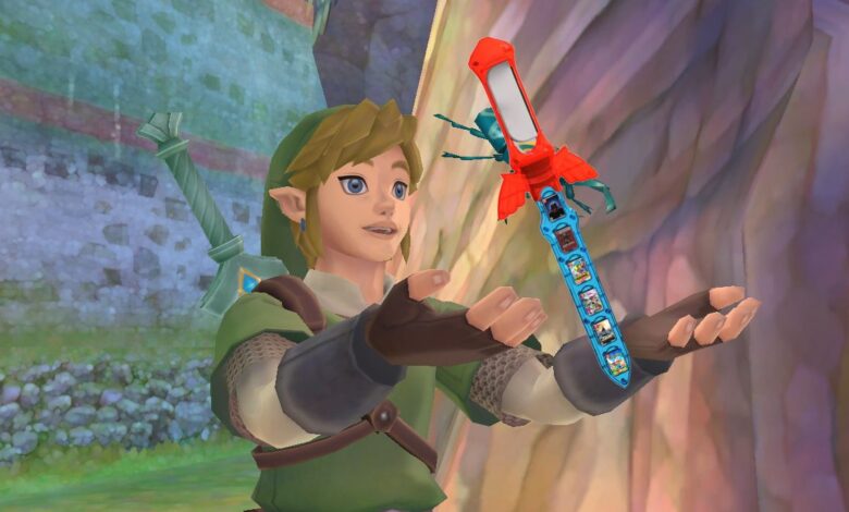 Un fanático de Nintendo Switch encuentra un accesorio Skyward Sword hilarantemente poco práctico