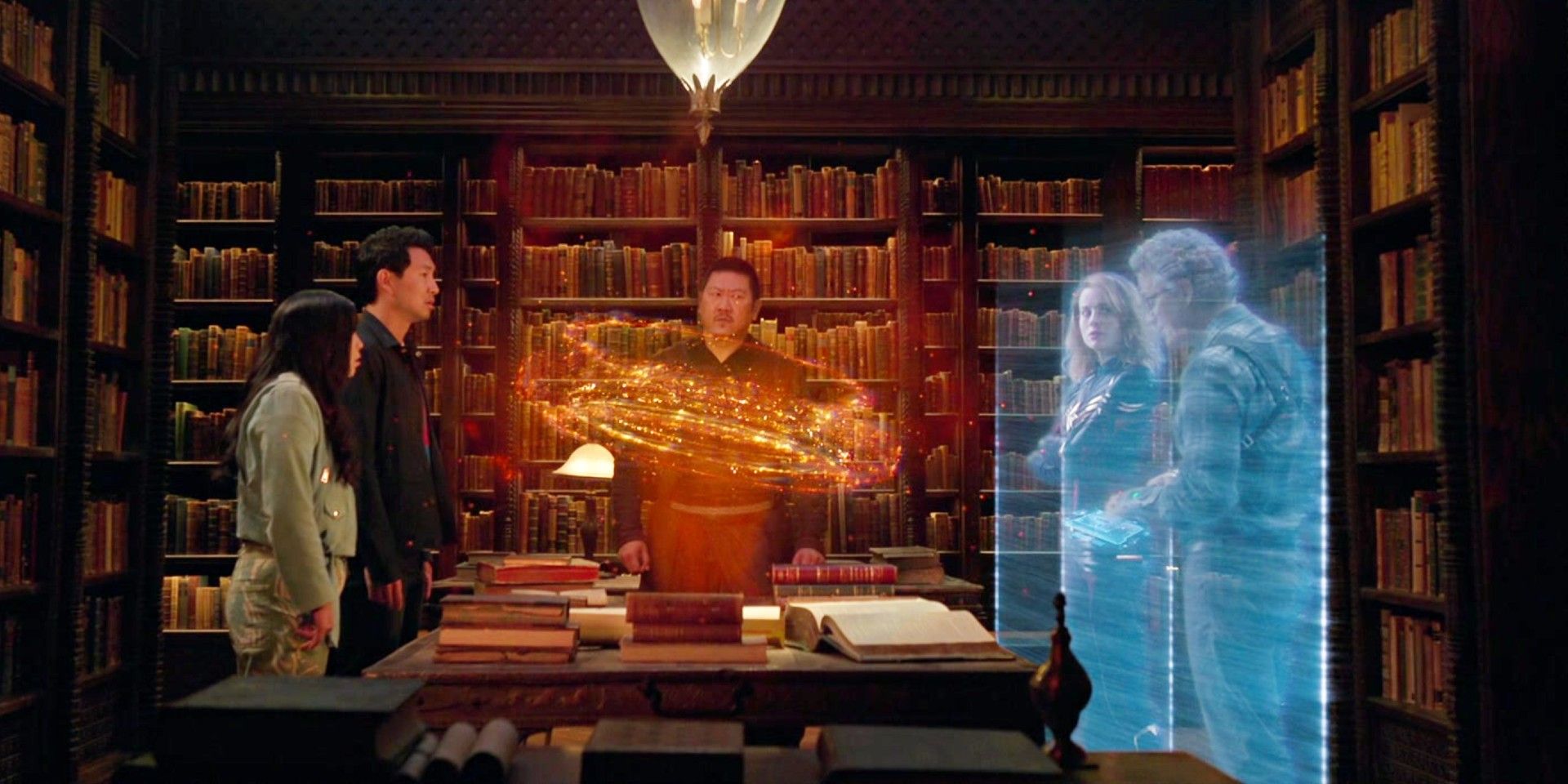 Una línea en los créditos de Shang-Chi Post pone al MCU en perspectiva