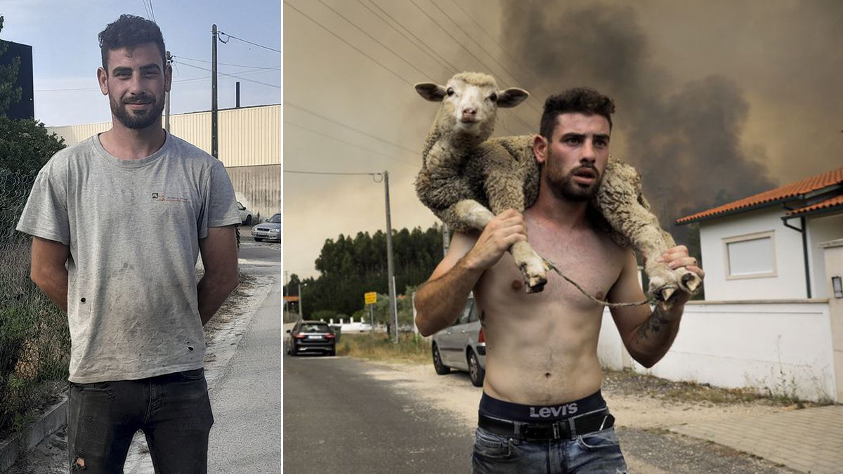 Uno de los héroes anónimos de los incendios de Portugal: “No es correcto hacerse famoso por esto”