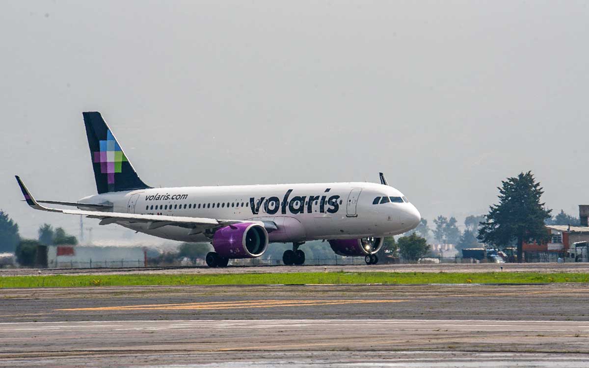 Volaris cancelará nueve rutas en el AICM por falta de rentabilidad