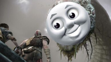 Wild God Of War Mod convierte a World Serpent en Thomas The Tank Engine
