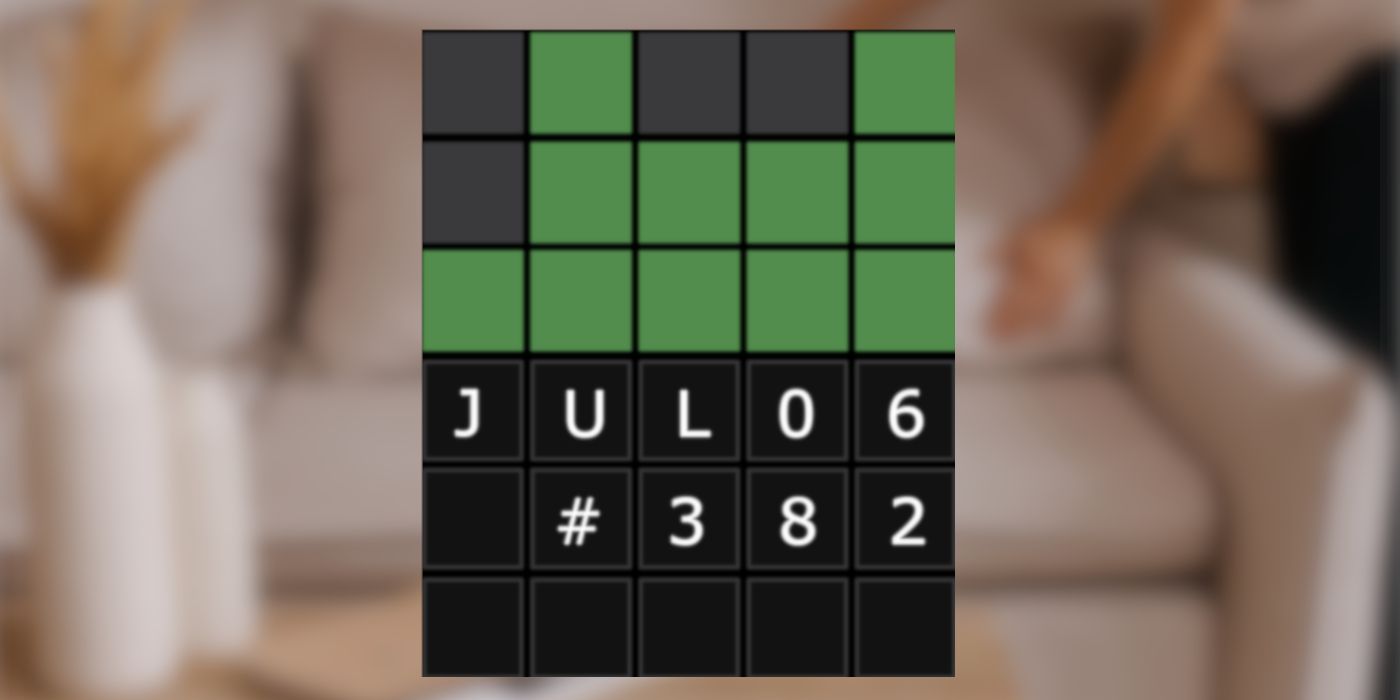 Wordle 382: 6 de julio de 2022 Sugerencias y respuestas