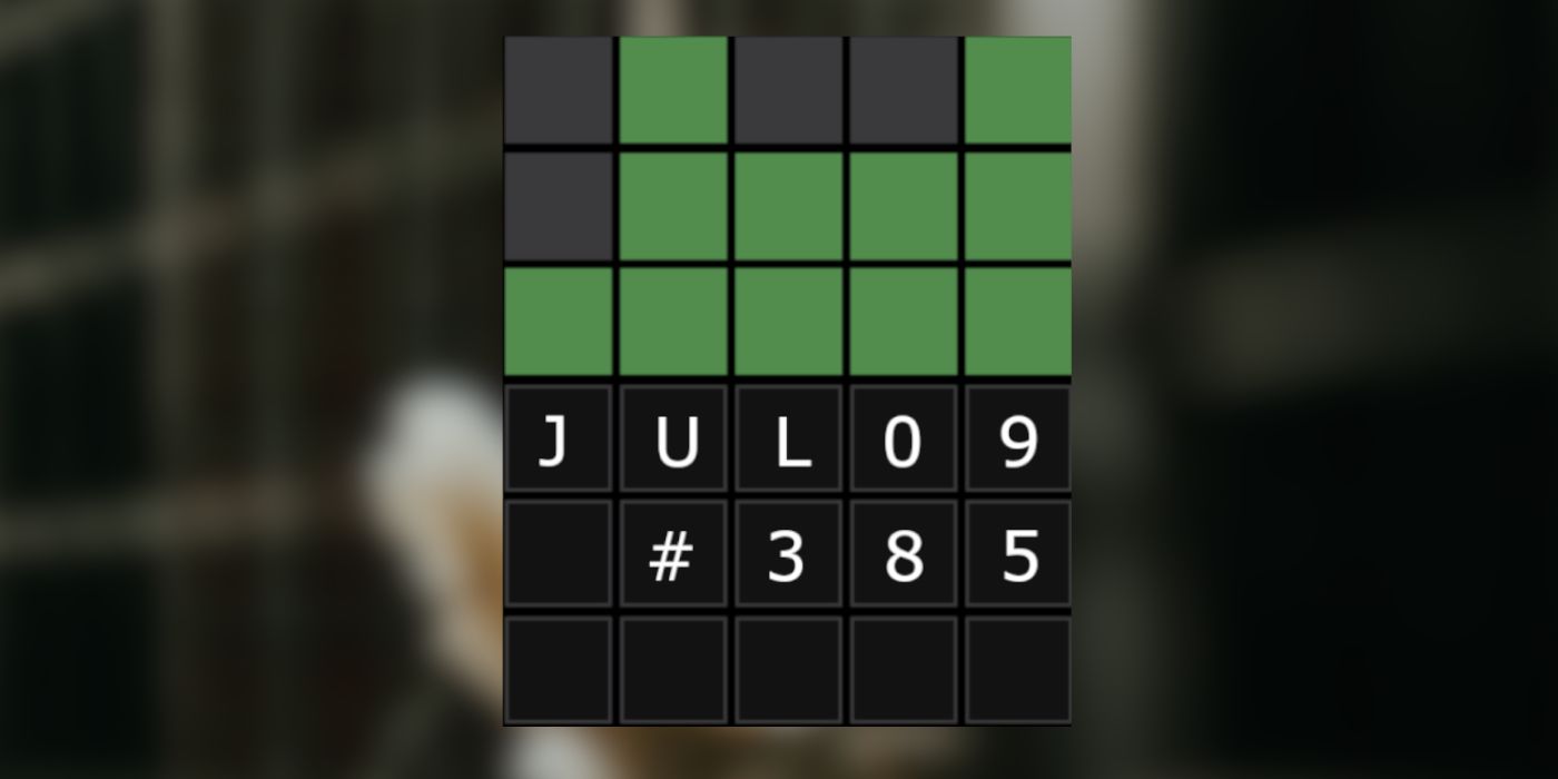 Wordle 385: 9 de julio de 2022 Sugerencias y respuestas