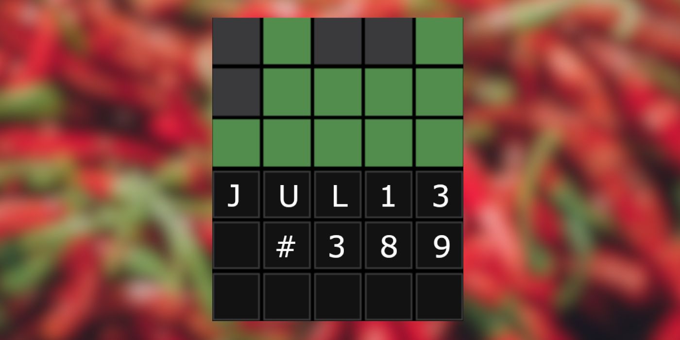 Wordle 389: 13 de julio de 2022 Sugerencias y respuestas