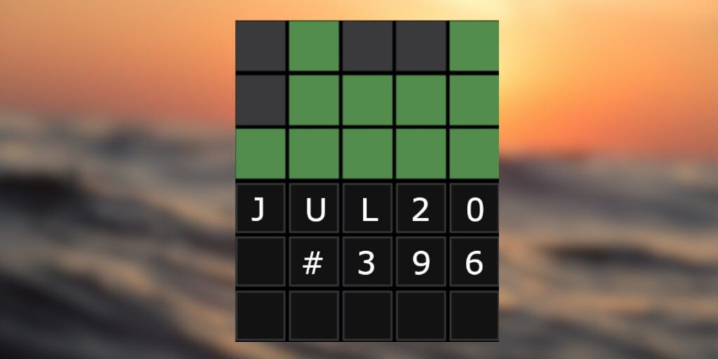 Wordle 396: 20 de julio de 2022 Sugerencias y respuestas