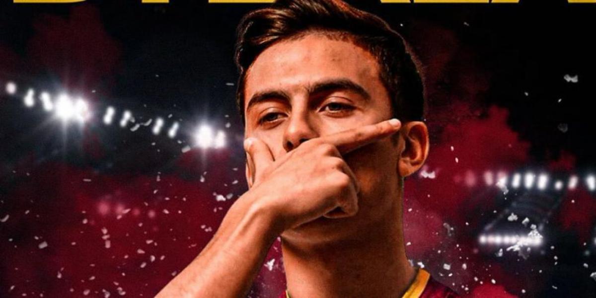 Ya es oficial: Paulo Dybala, nuevo jugador de la Roma