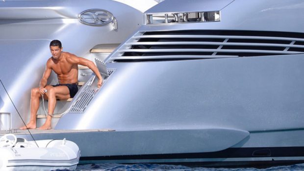 Cristiano Ronaldo en Ibiza / Gtres