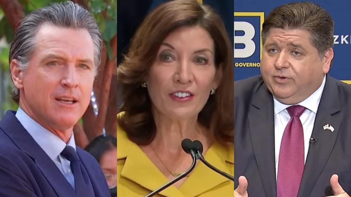 gobernadores demócratas ofrecen opciones en temas de armas y aborto