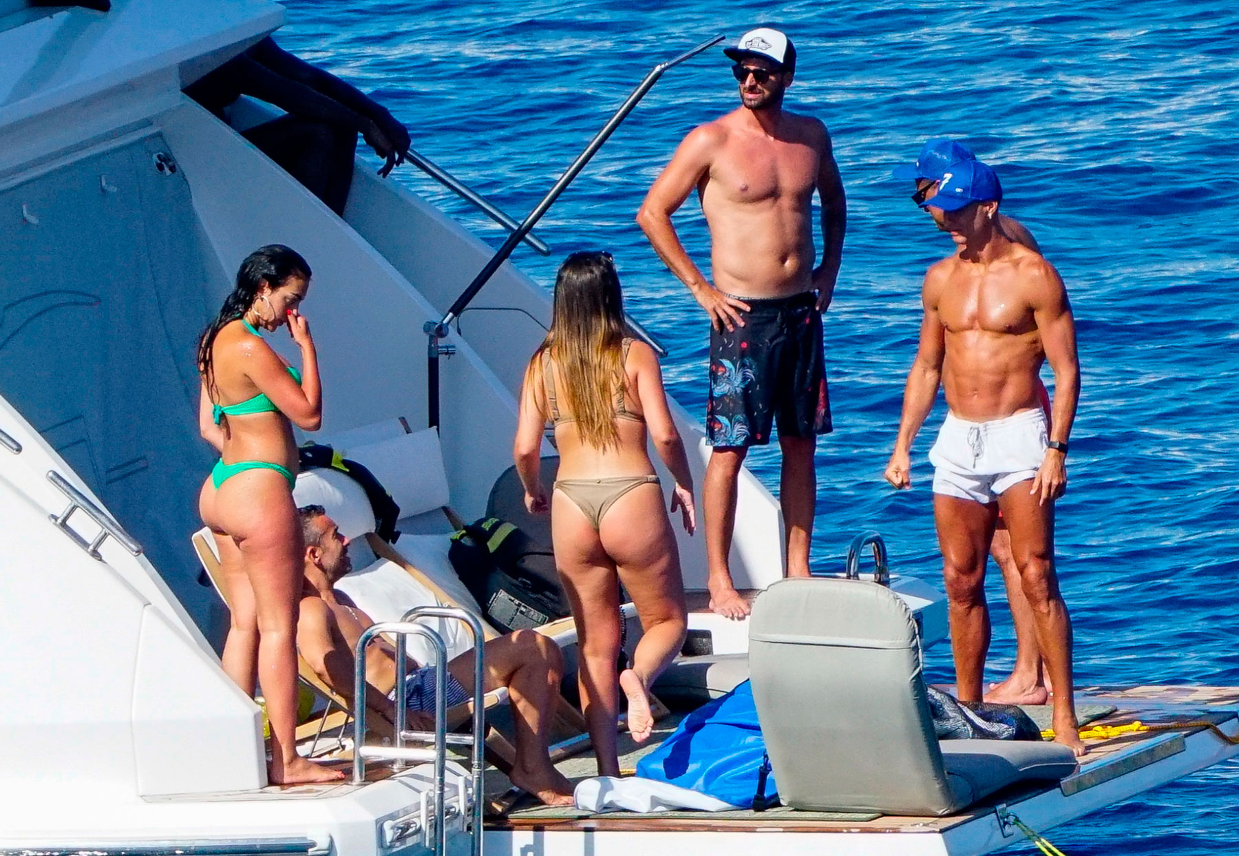 Cristiano Ronaldo y Georgina Rodríguez, en Ibiza / Gtres