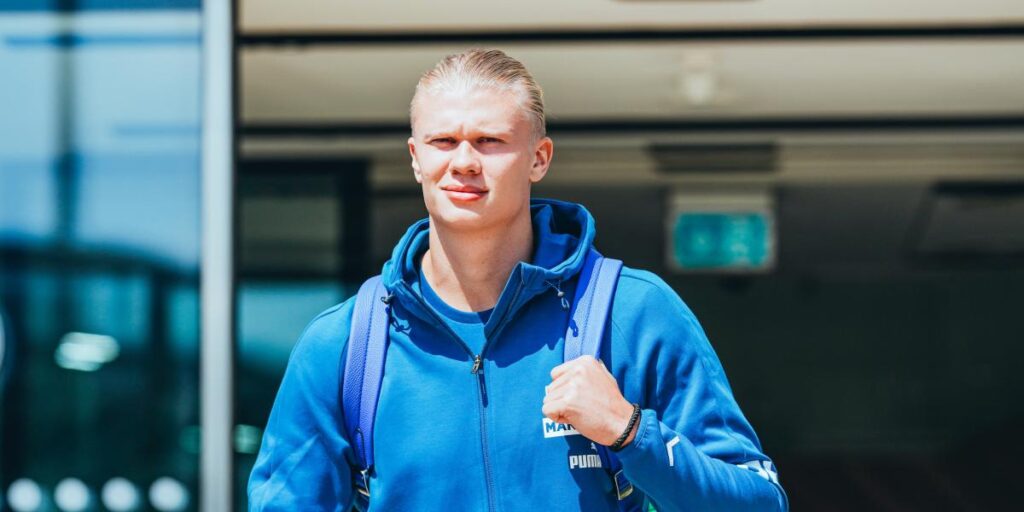"Si no se cae de la cama y se rompe el tobillo, Haaland jugará contra el Bayern"