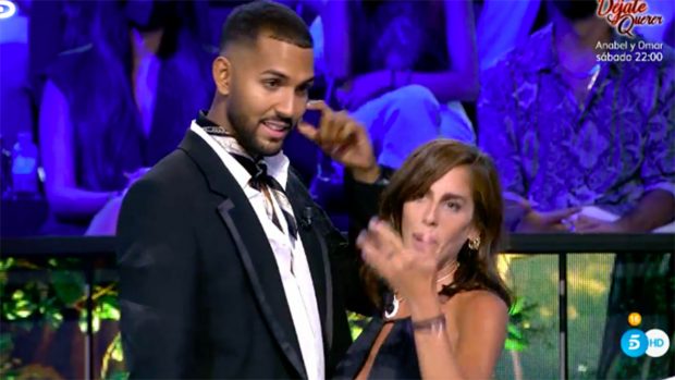 Anabel Pantoja y Yulen Pereira en el plató / Telecinco