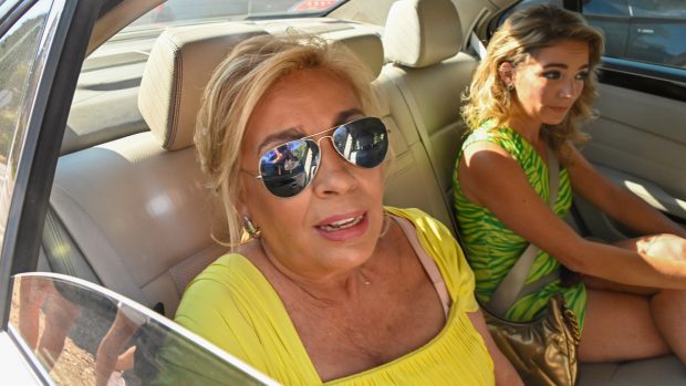 Carmen Borrego en la boda de Kike Calleja y Raquel Abad / Gtres