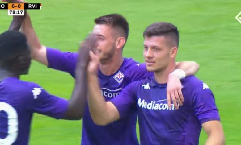 ¡Alucinante!: Jovic marca más goles en un partido que en tres años con el Real Madrid